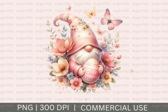 Bring Whimsy to Your Projects with Pastel Easter Gnome PNG Clipart
