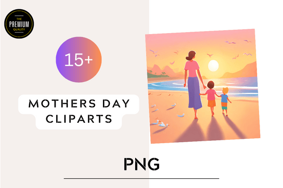 Celebrate Mom with Versatile Mother's Day Cliparts