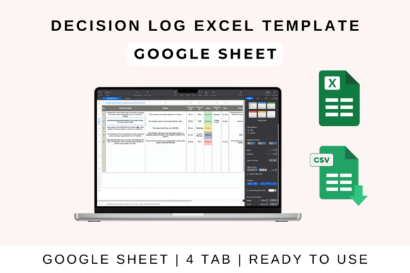 Decision Log Excel Template: Your Command Center for Choices