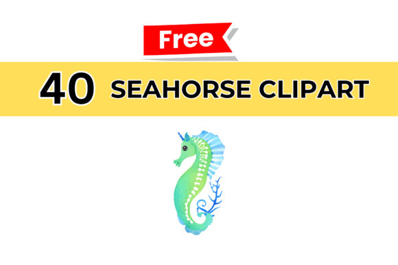 Discover the Charm of Seahorse Cliparts for Your Projects