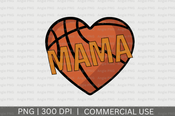 Mama Heart Love Basketball PNG: A Designer's Playbook