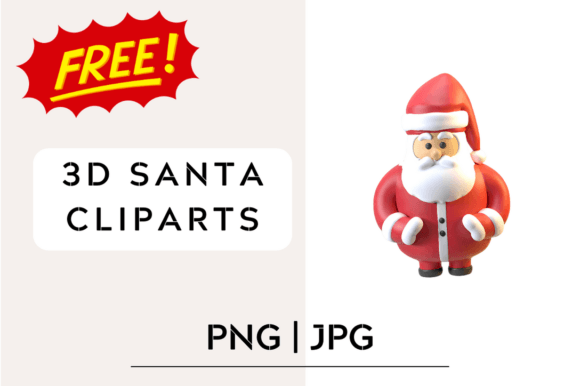 Santa Cliparts: Premium Festive Design Assets