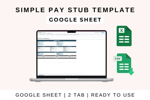 Simple Pay Stub Template: Streamline Your Payroll Process