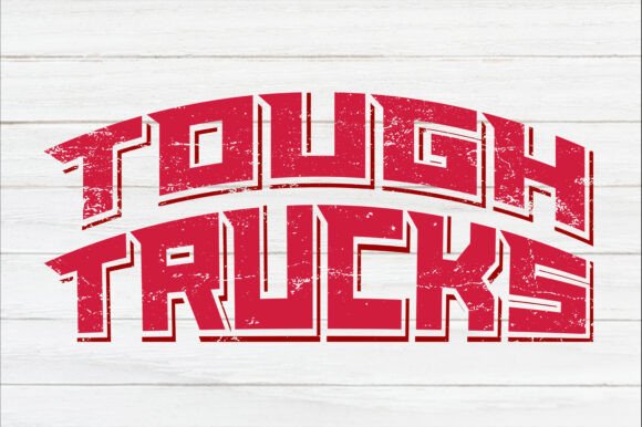 Tough Trucks: A Rugged Typeface for Bold Projects