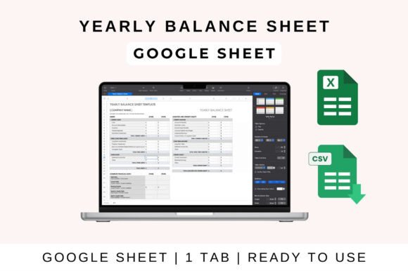 Yearly Balance Sheet Template: Your Financial Snapshot
